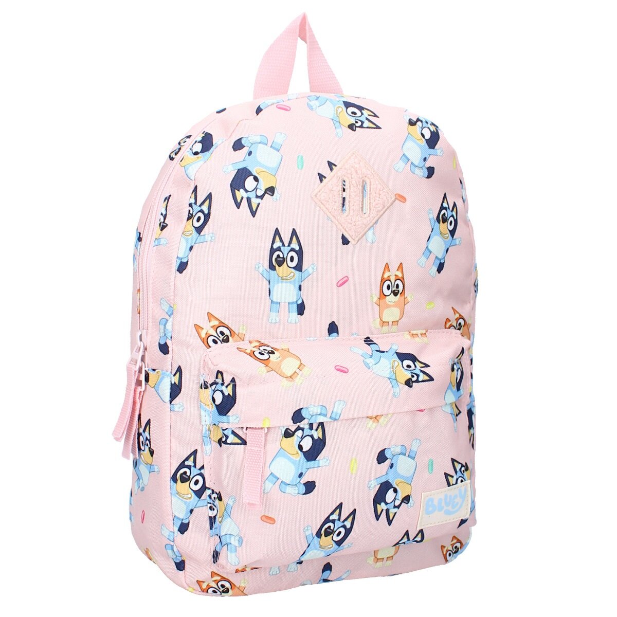 Bluey Kinder Rucksack rosa &ndash; Friends First Schulrucksack M&auml;dchen - Bild 1