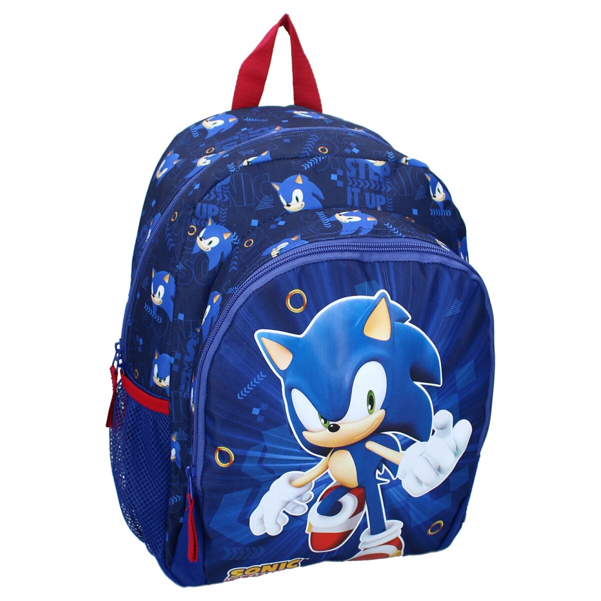 Sonic Rucksack Jungs M&auml;dchen Kinder Rucksack Polyester - Bild 1