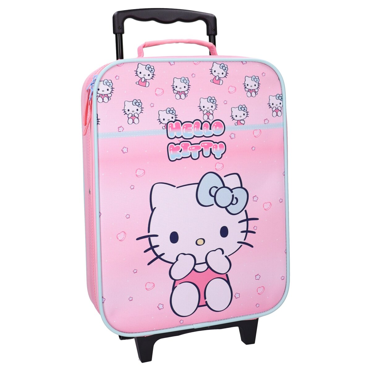 Hello Kitty Kinder Trolley Koffer &ndash; Made To Roll Reisekoffer - Bild 1