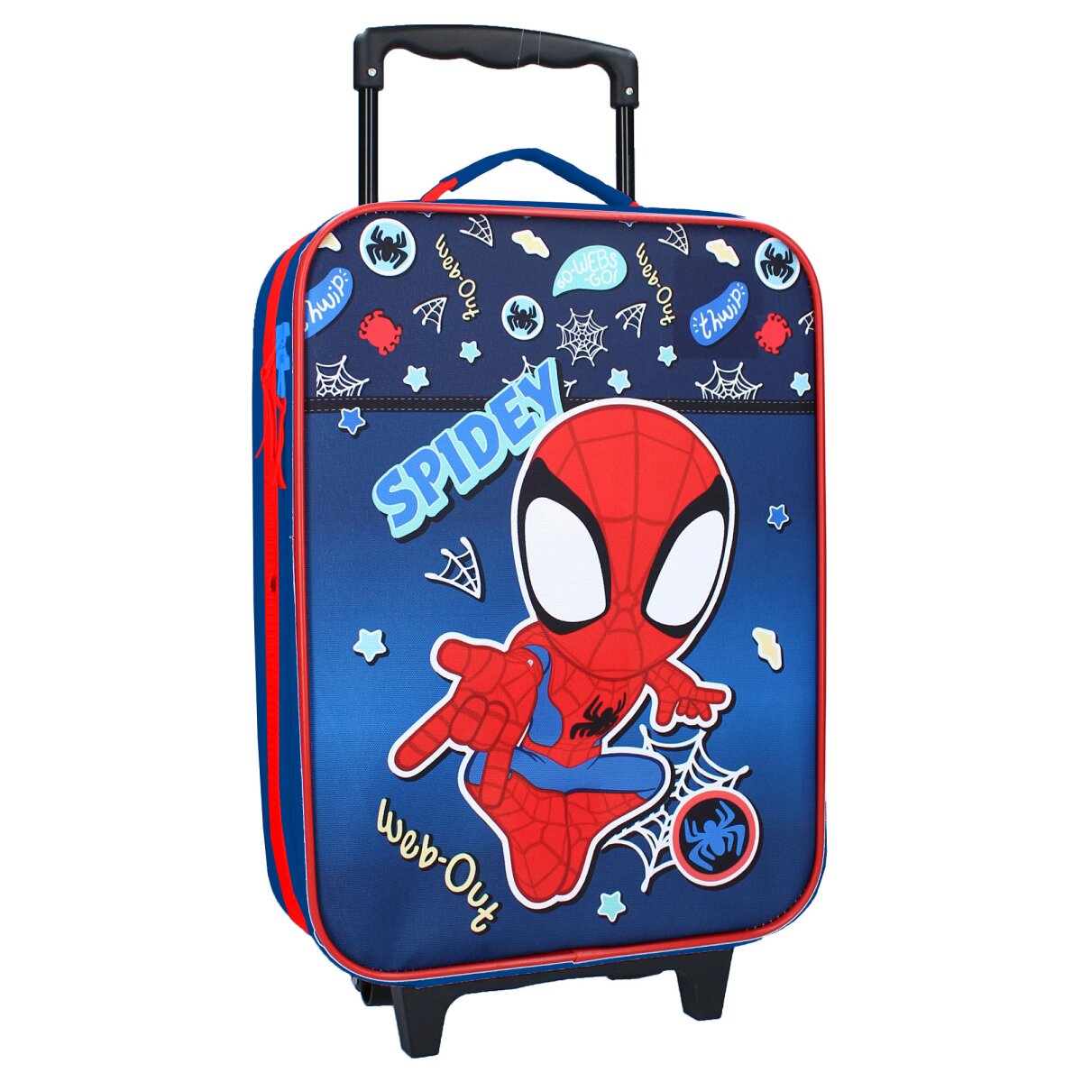 Marvel Spidey Kinder Trolley Koffer &ndash; Made To Roll Reisekoffer - Bild 1