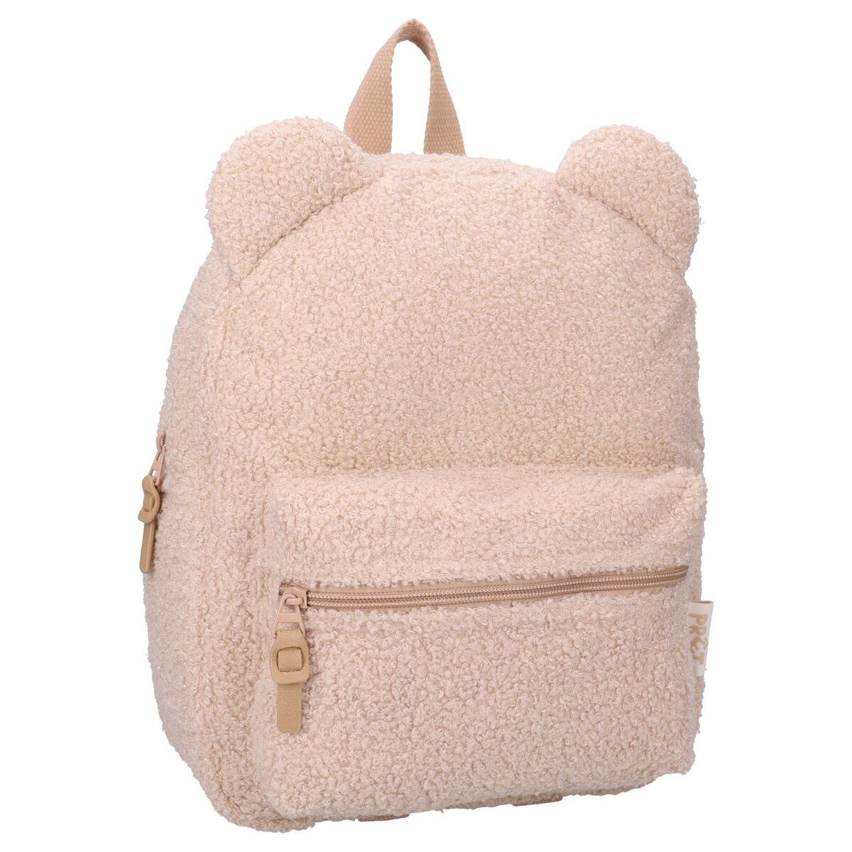 Pr&ecirc;t Rucksack 3D Ridge And Row Beiger Kinder Rucksack aus Rippstoff - Bild 1