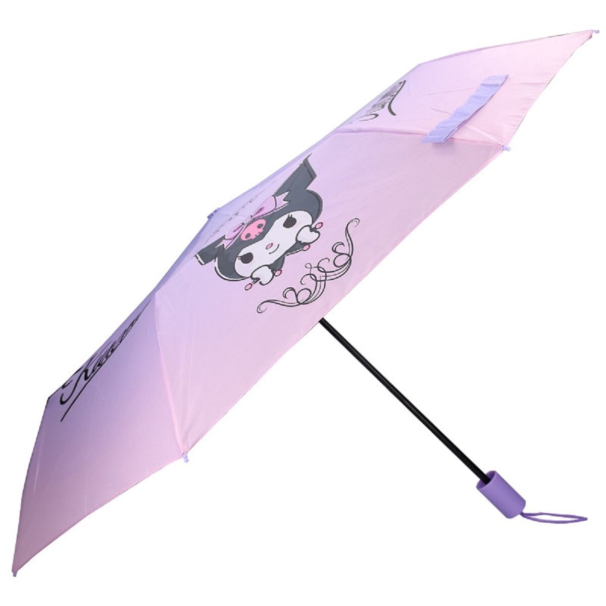 Hello Kitty Kuromi ? 91 cm Regenschirm Turbulent Skies Faltregenschirm - Bild 1