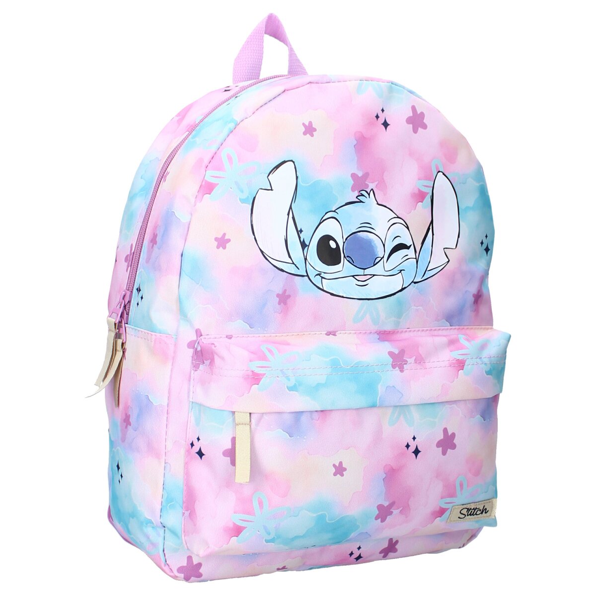 Disney Stitch Kinder Rucksack Schulrucksack Tasche 39 cm Ausflug - Bild 1