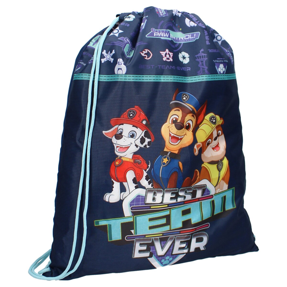 Paw Patrol Sportbeutel Kinder Turnbeutel Gymbag Tasche Schule Freizeit - Bild 1