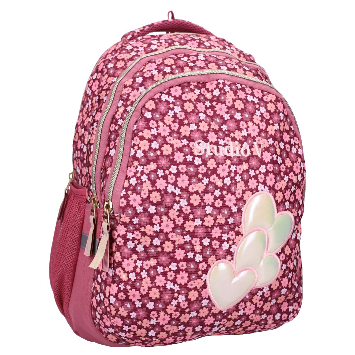 Studio V Wildflower M&auml;dchen Rucksack Kinder Backpack Schultasche - Bild 1