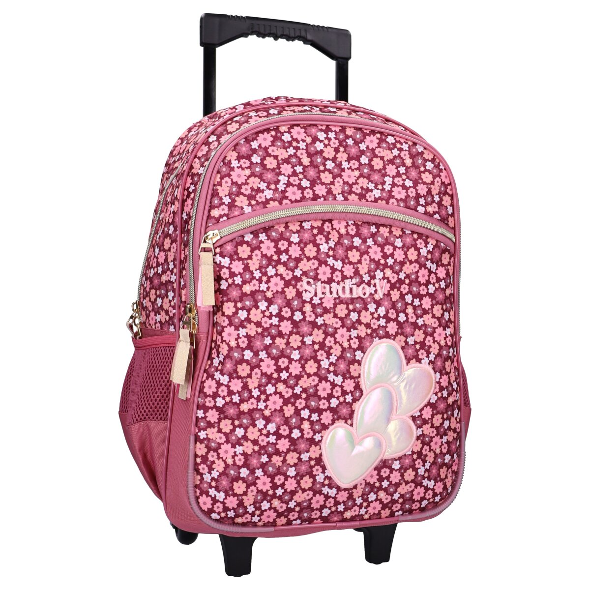 Studio V Wildflower Trolley Schulrucksack M&auml;dchen Kinder Rucksack - Bild 1