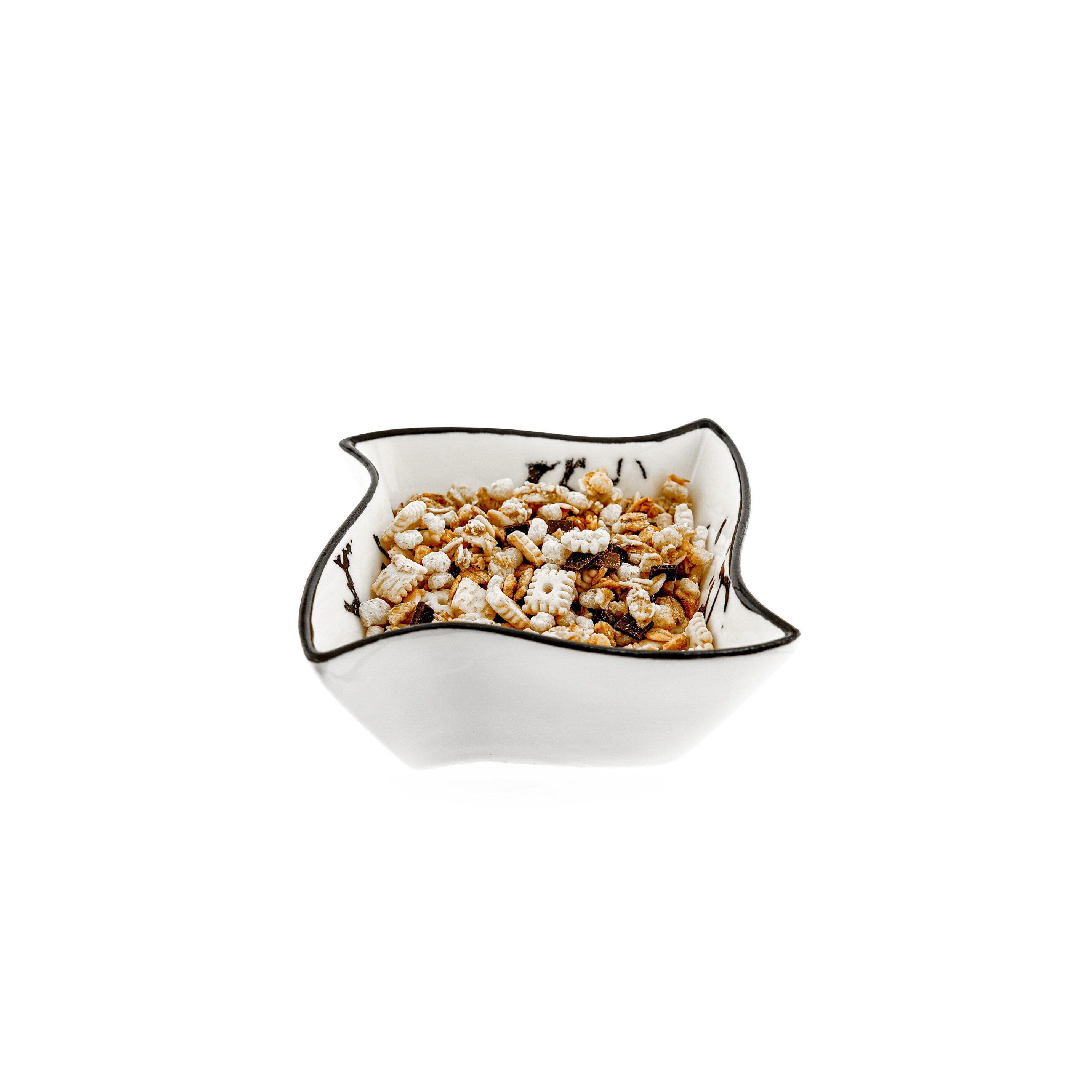 Sunay 8 Teiliges Servierschalen-Set Marmor-Design in Wei&szlig; - Bild 1