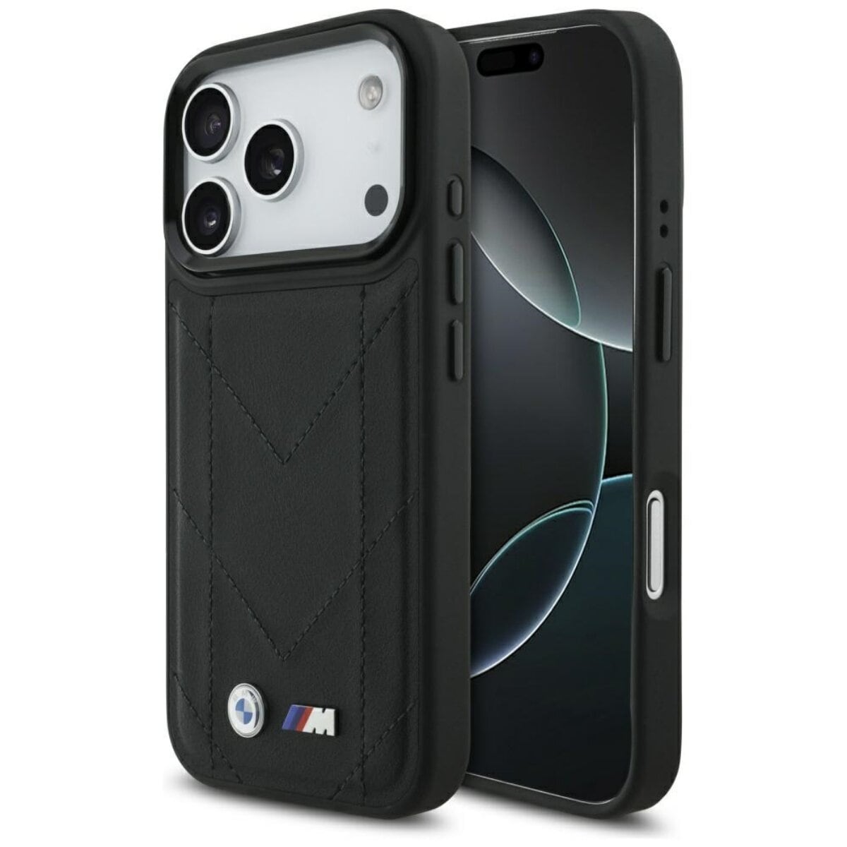 BMW Handyh&uuml;lle M Quilted Logo Kompatibel mit iPhone 17 Pro &ndash; - Bild 1