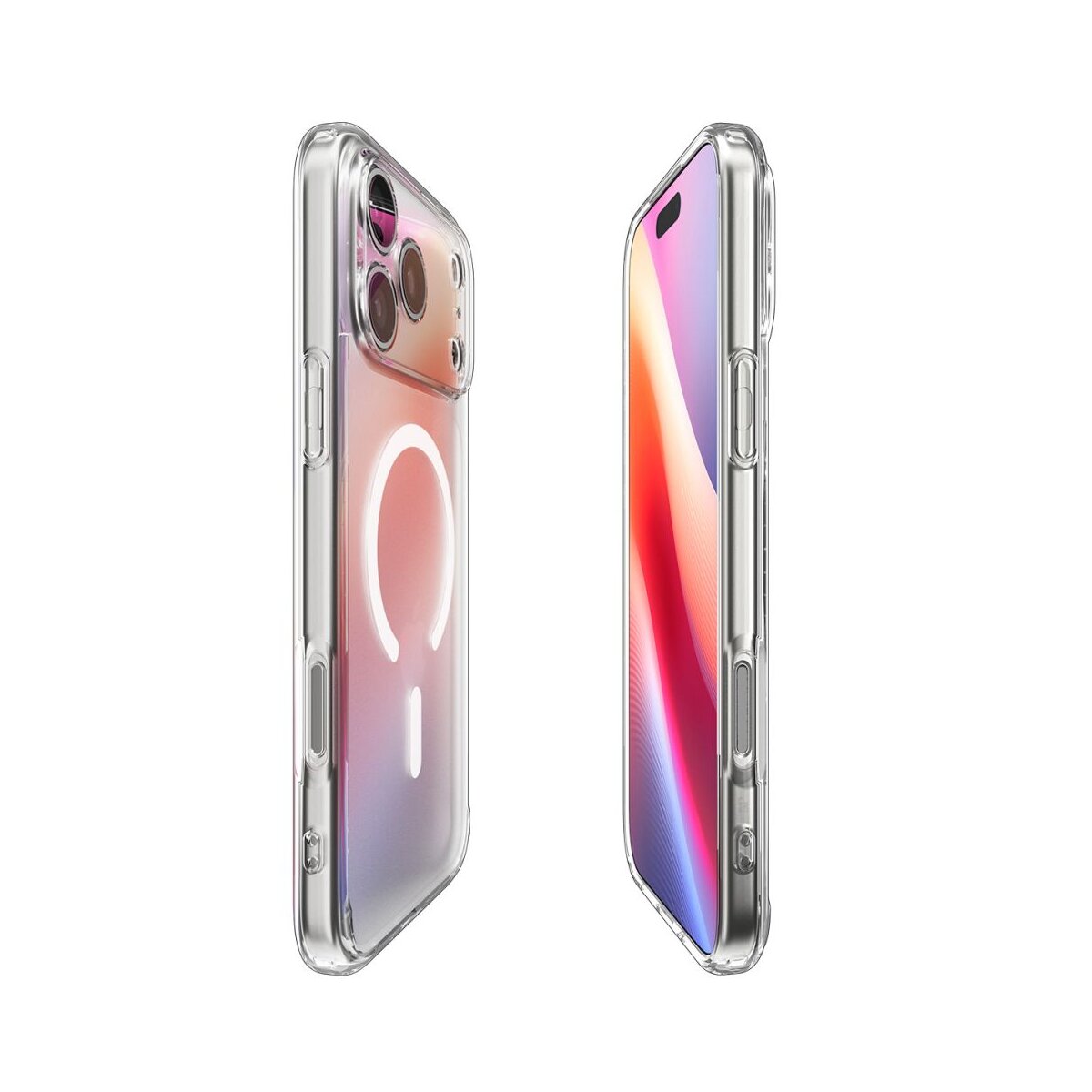 Spigen Ultra Hybrid Case kompatibel mit iPhone 17 Pro Max &ndash; Wei&szlig; - Bild 1