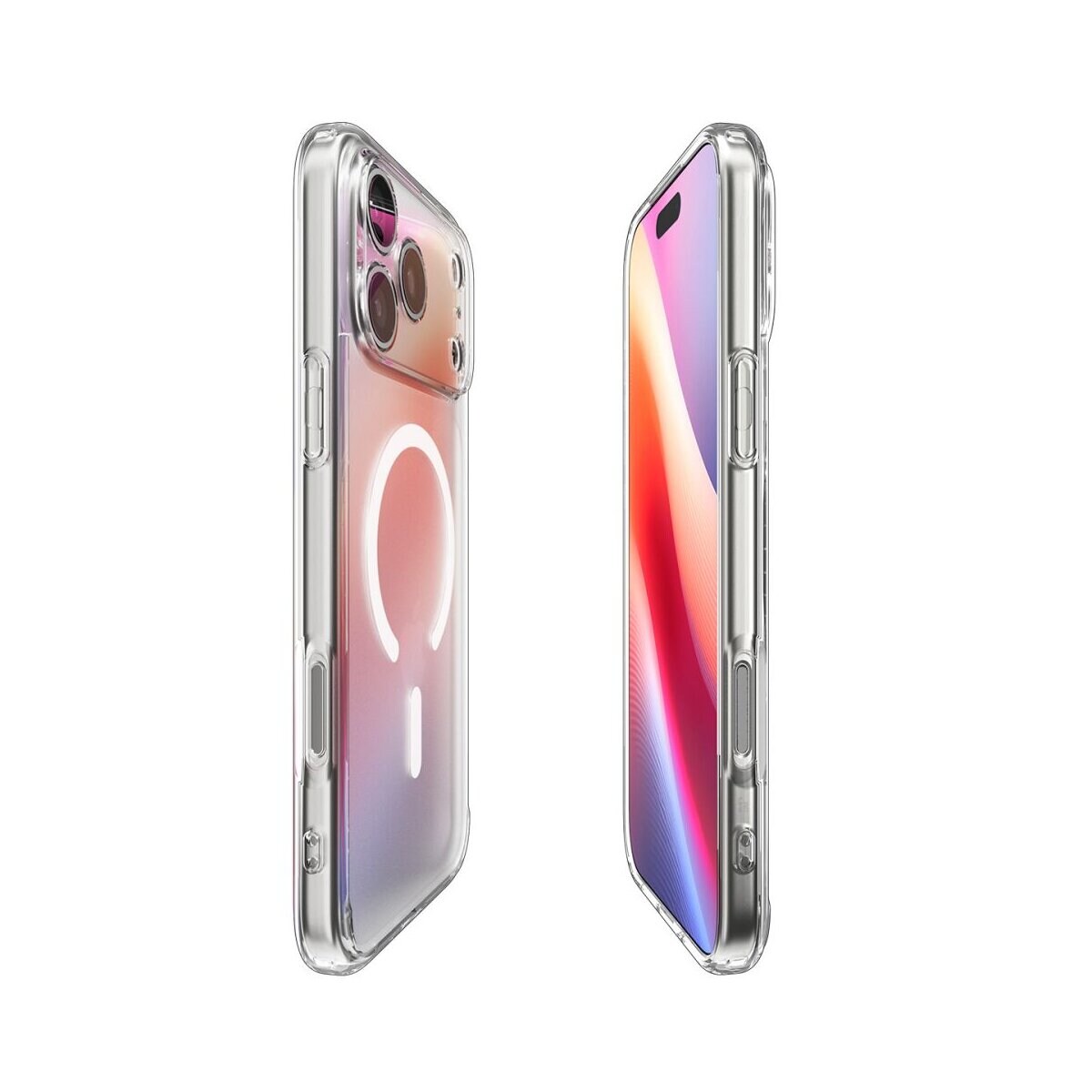 Spigen Ultra Hybrid Case kompatibel mit iPhone 17 Pro Max – Weiß