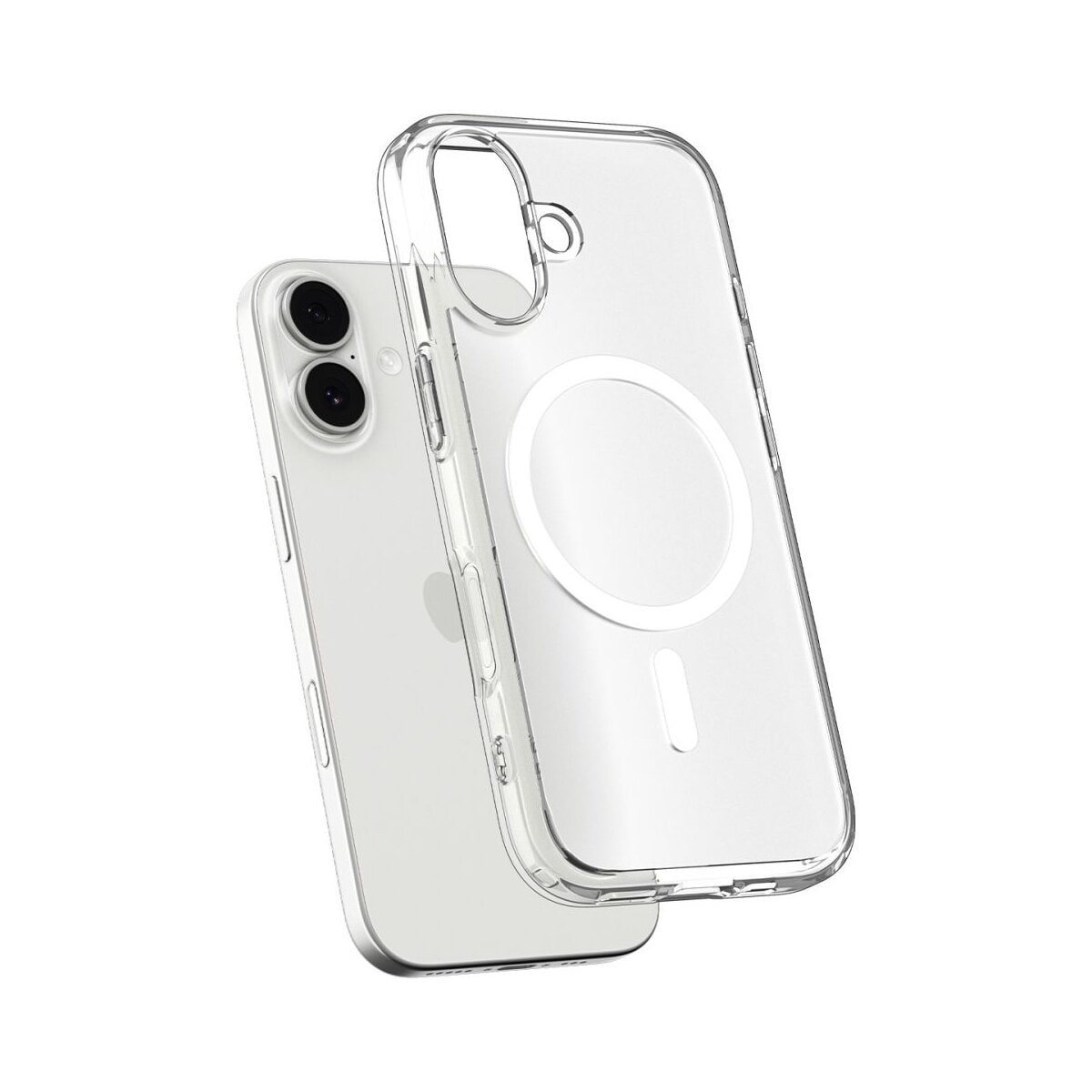 Spigen Ultra Hybrid Case kompatibel mit iPhone 17 &ndash; Wei&szlig; - Bild 1