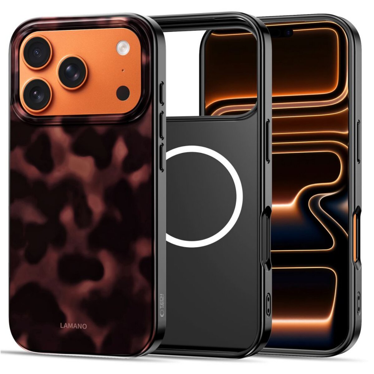 Tech Protect Lamano Handyh&uuml;lle kompatibel mit iPhone 17 Pro - Bild 1