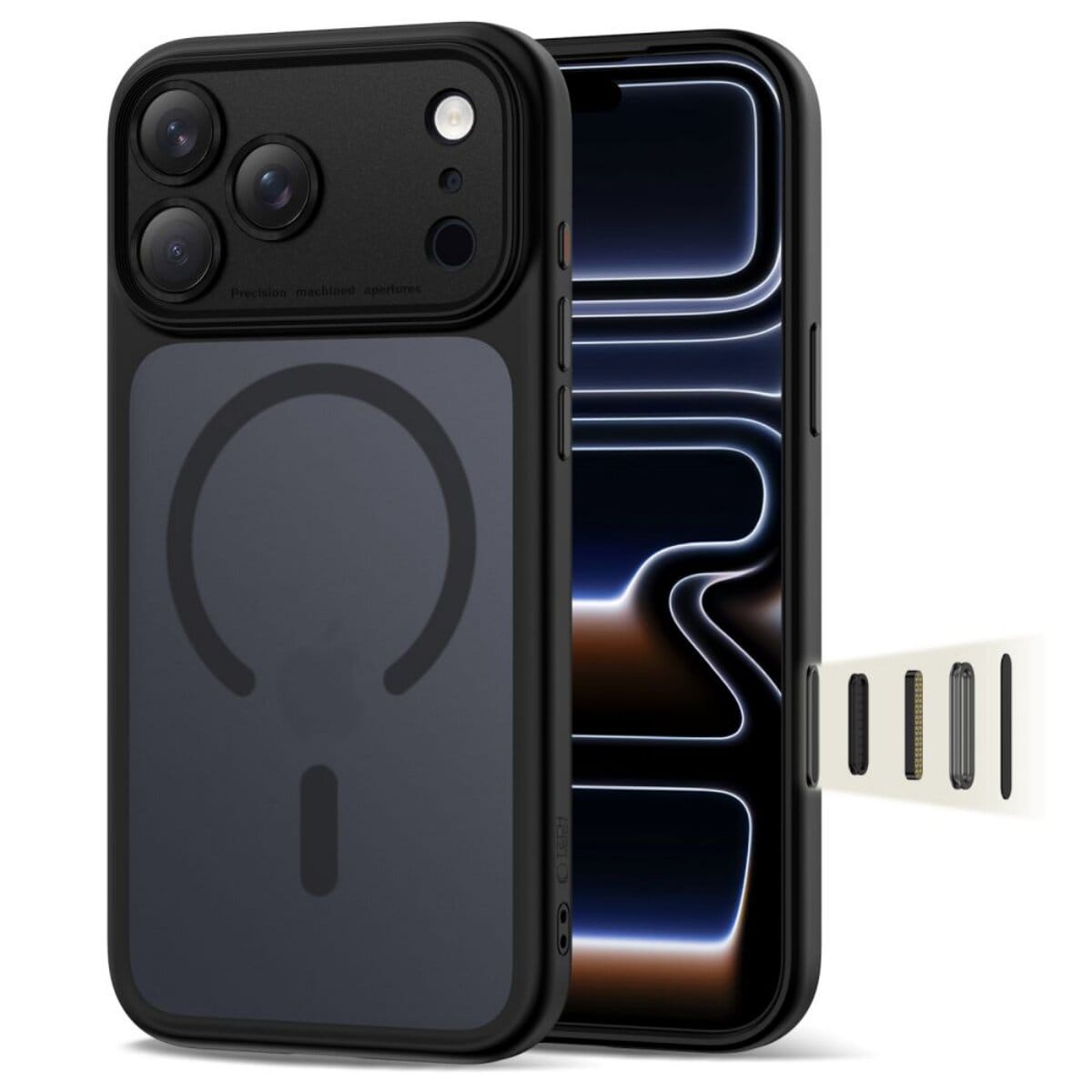 Tech Protect Magpeak CC Case kompatibel mit iPhone 17 Pro Max - Bild 1