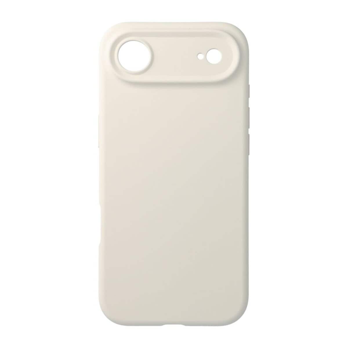 Forcell F Protect Rubber Magnet H&uuml;lle Wei&szlig;-Beige Kompatibel mit iPhone 17 Air - Bild 1