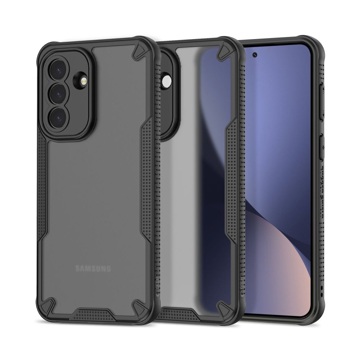 Tech-Protect Rugged Shield Case f&uuml;r Samsung Galaxy A37 5G - transparen - Bild 1