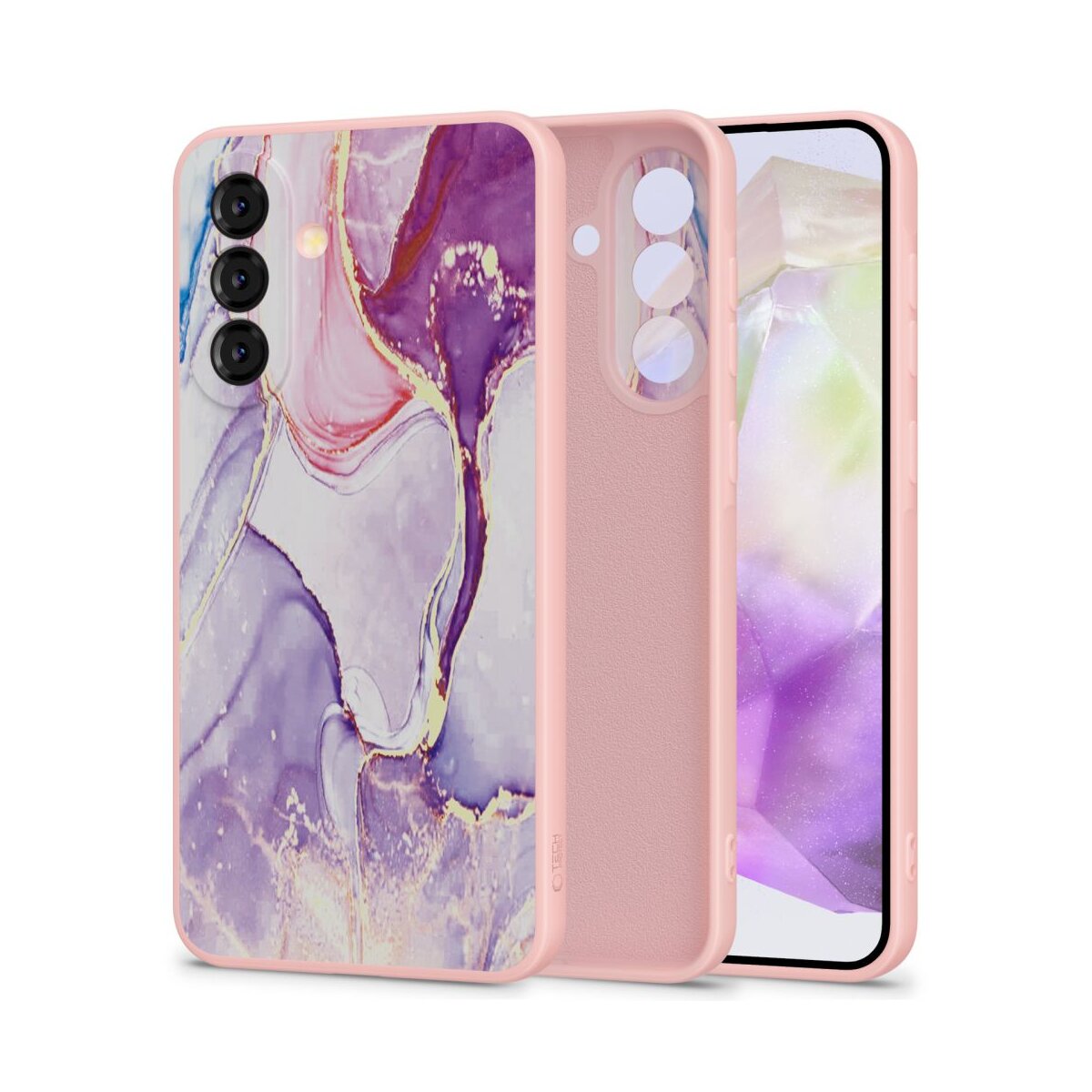 Tech-Protect Icon H&uuml;lle f&uuml;r Samsung Galaxy A37 5G - mehrfarbig Handyh&uuml; - Bild 1