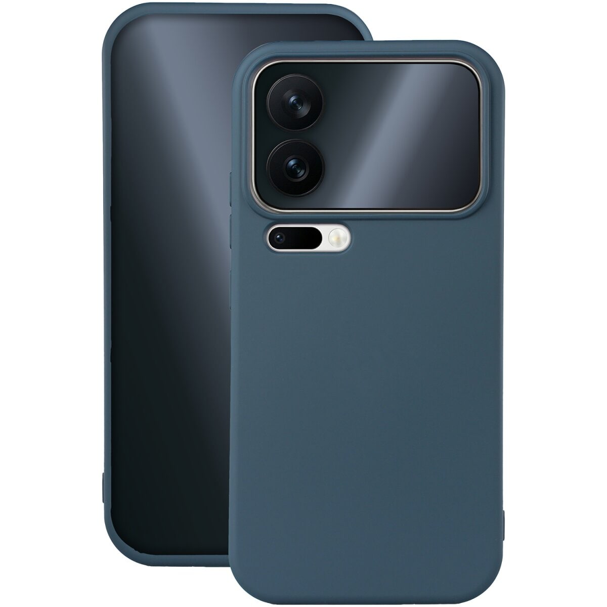 TFO Silicon f&uuml;r Xiaomi 17 Pro dunkelblau Handyh&uuml;lle mit matter - Bild 1
