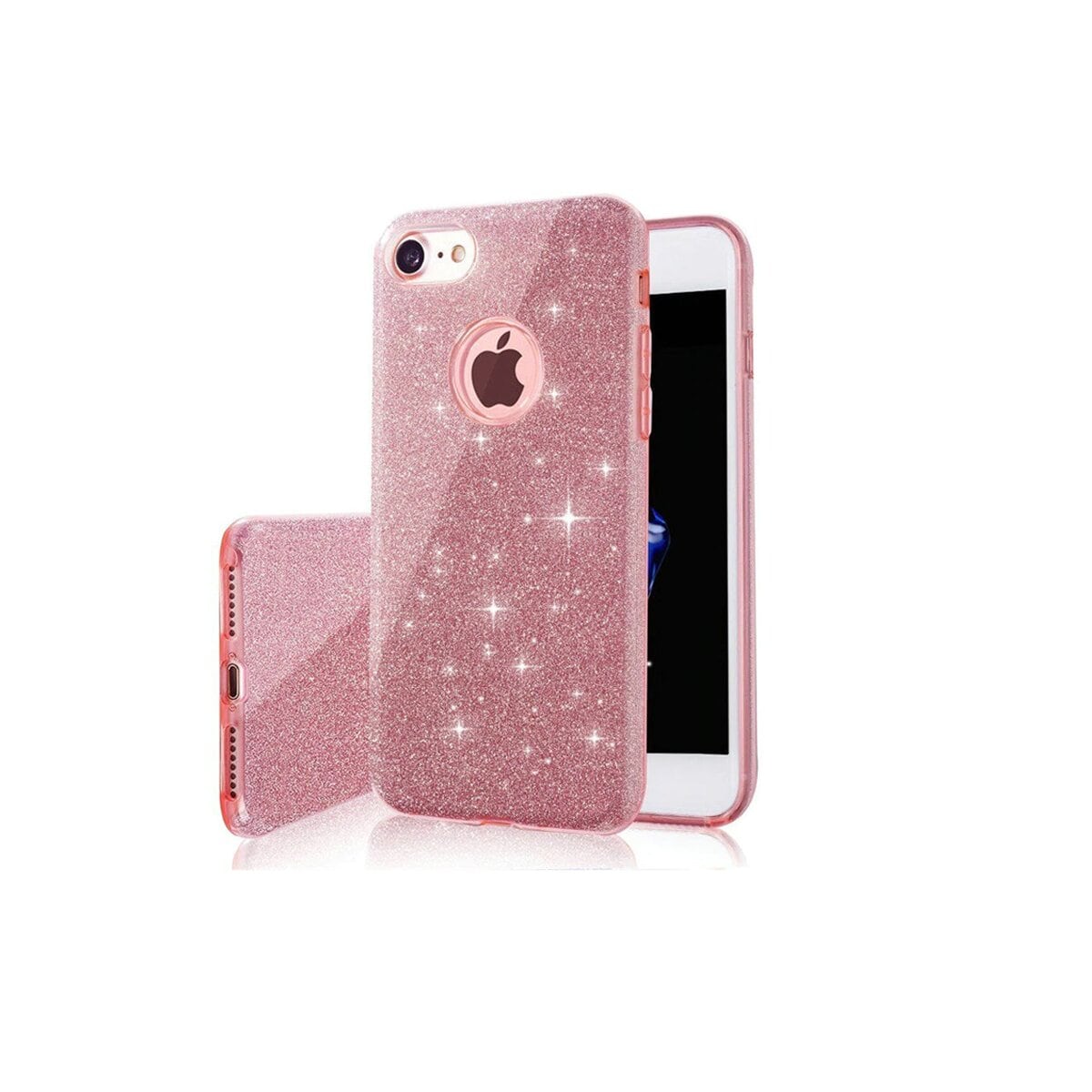 TFO Glitter 3in1 kompatibel mit iPhone 17 Pro Max rosa Handyh&uuml;lle - Bild 1
