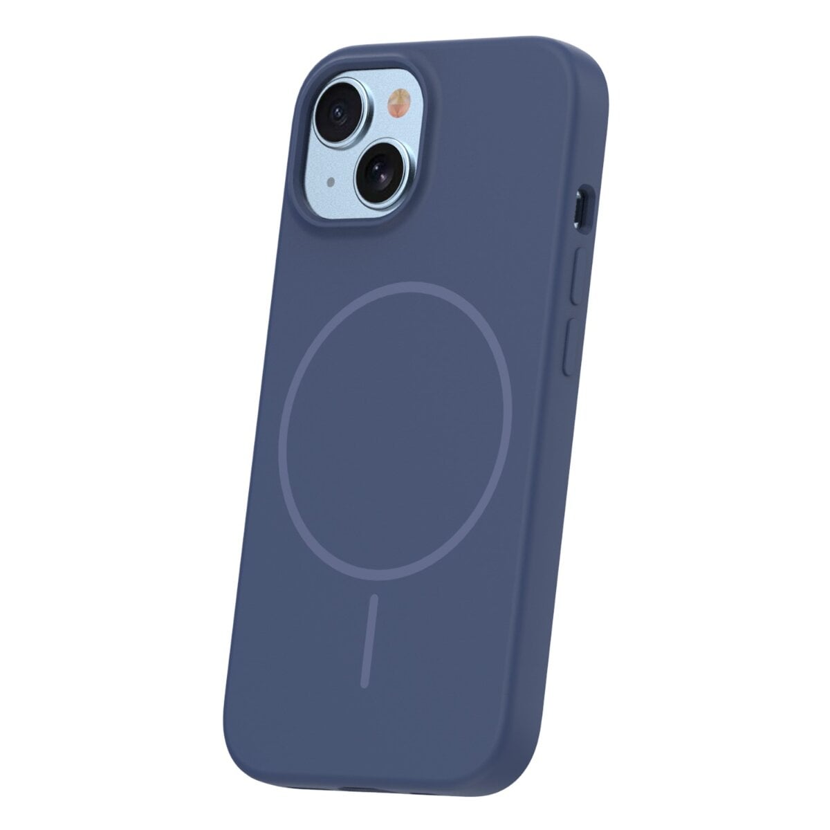TFO Silicone Thin Mag kompatibel mit Apple iPhone 14 Dunkelblau - Bild 1