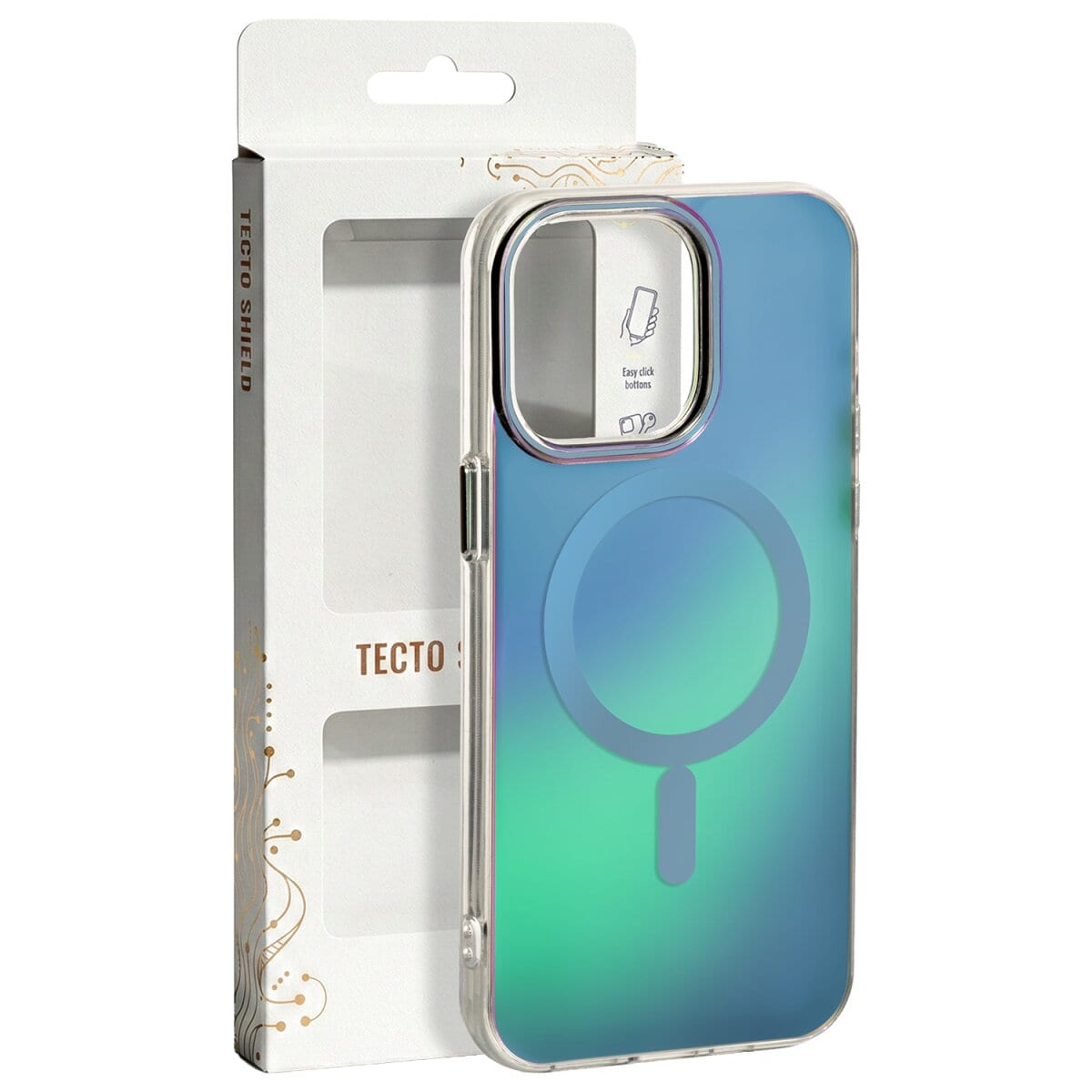 Tecto Shield Aurora Kompatibel mit  iPhone 18 Pro Max / 17 Pro - Bild 1