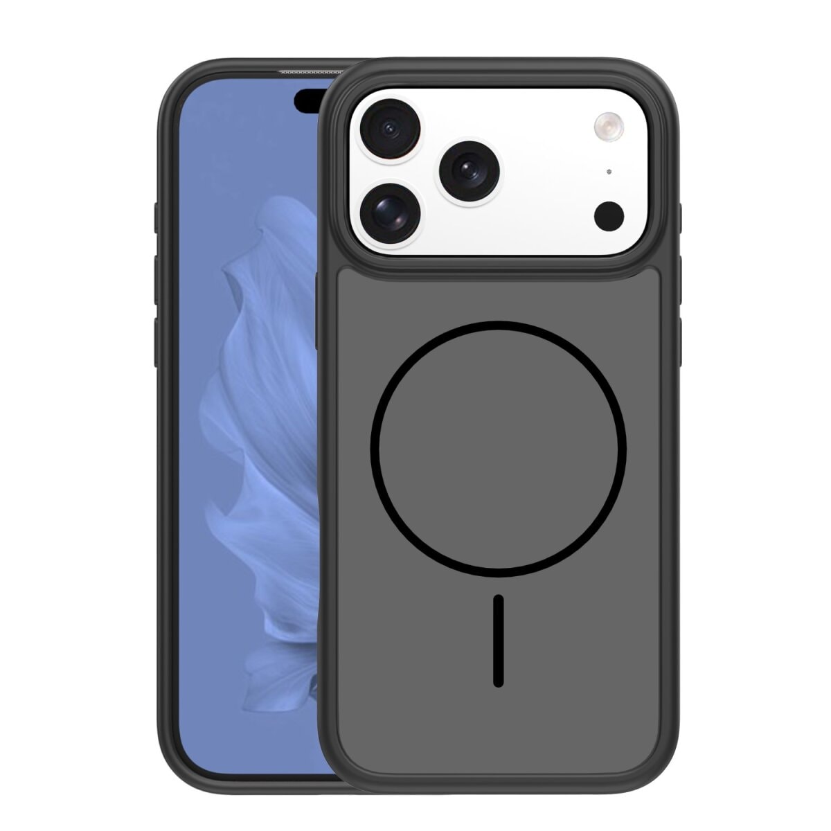TFO Frame Thin Mag Kompatibel mit  iPhone 18 Pro / 17 Pro Schwarz - Bild 1