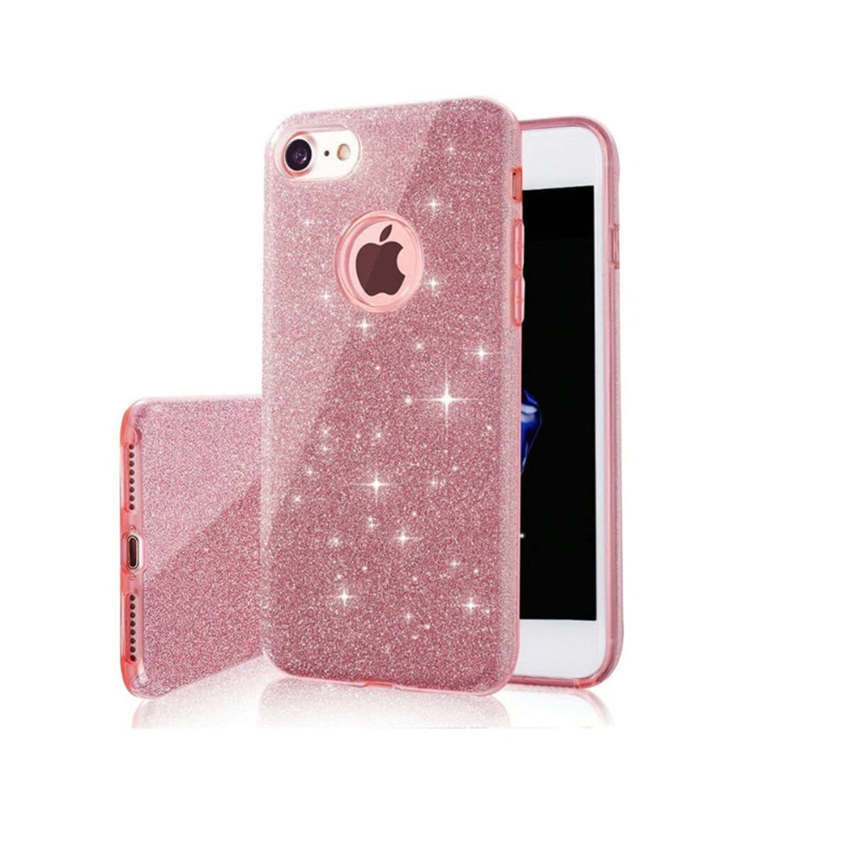 TFO Glitter 3in1 Kompatibel mit  iPhone 18 Pro / 17 Pro Rosa - Bild 1