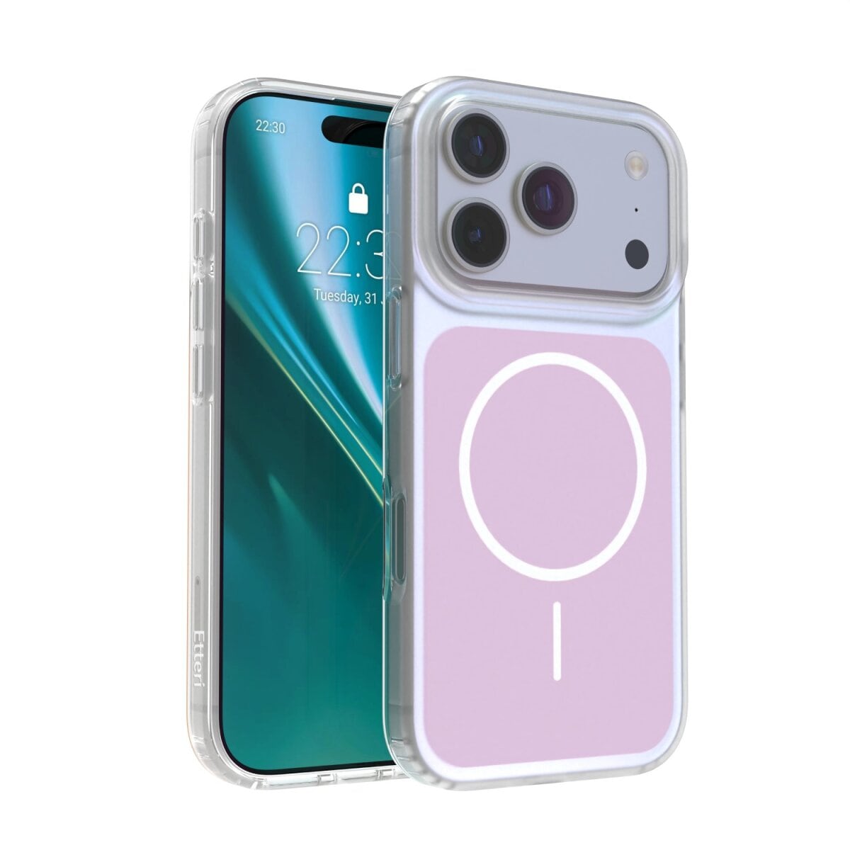Etteri Hidden Pearl Kompatibel mit  iPhone 18 Pro / 17 Pro Rosa - Bild 1