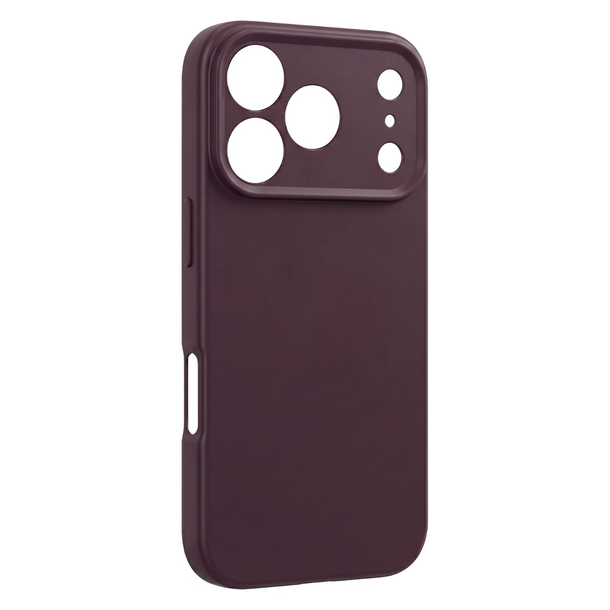 Silicon Kompatibel  iPhone 18 Pro Max / 17 Pro Max Dunkelkirschrot - Bild 1