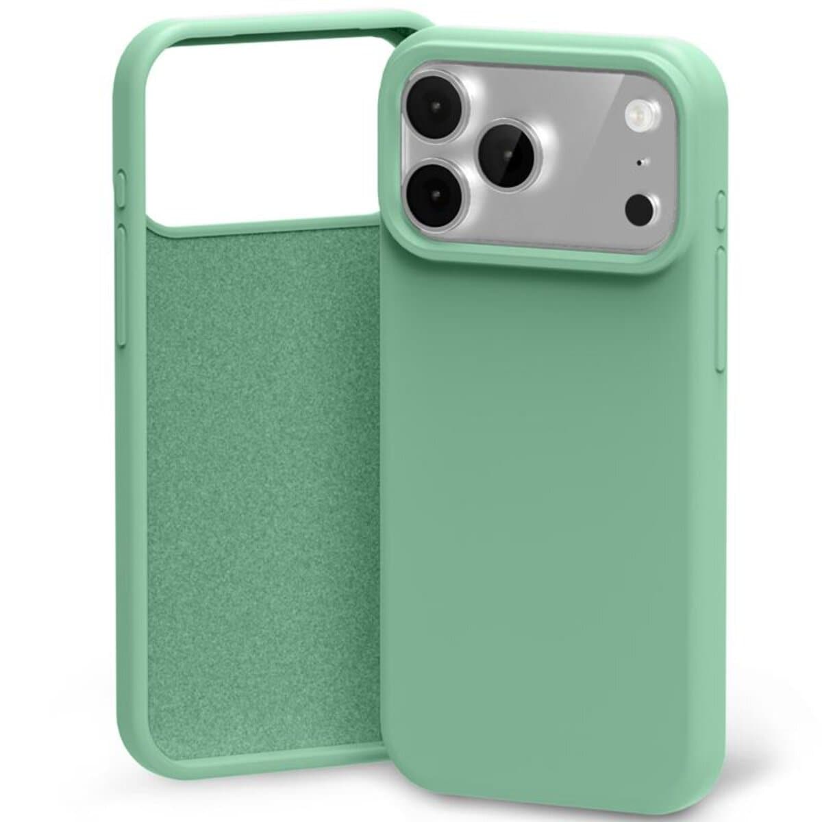 Mercury Silicone Kompatibel mit  iPhone 18 Pro / 17 Pro Gr&uuml;n - Bild 1