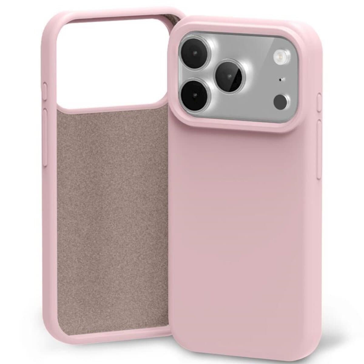 Mercury SILICONE Kompatibel mit  iPhone 18 Pro / 17 Pro Sandrosa - Bild 1