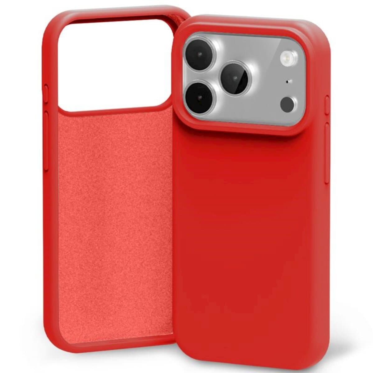 Mercury Silicone Kompatibel mit  iPhone 18 Pro / 17 Pro Rot - Bild 1