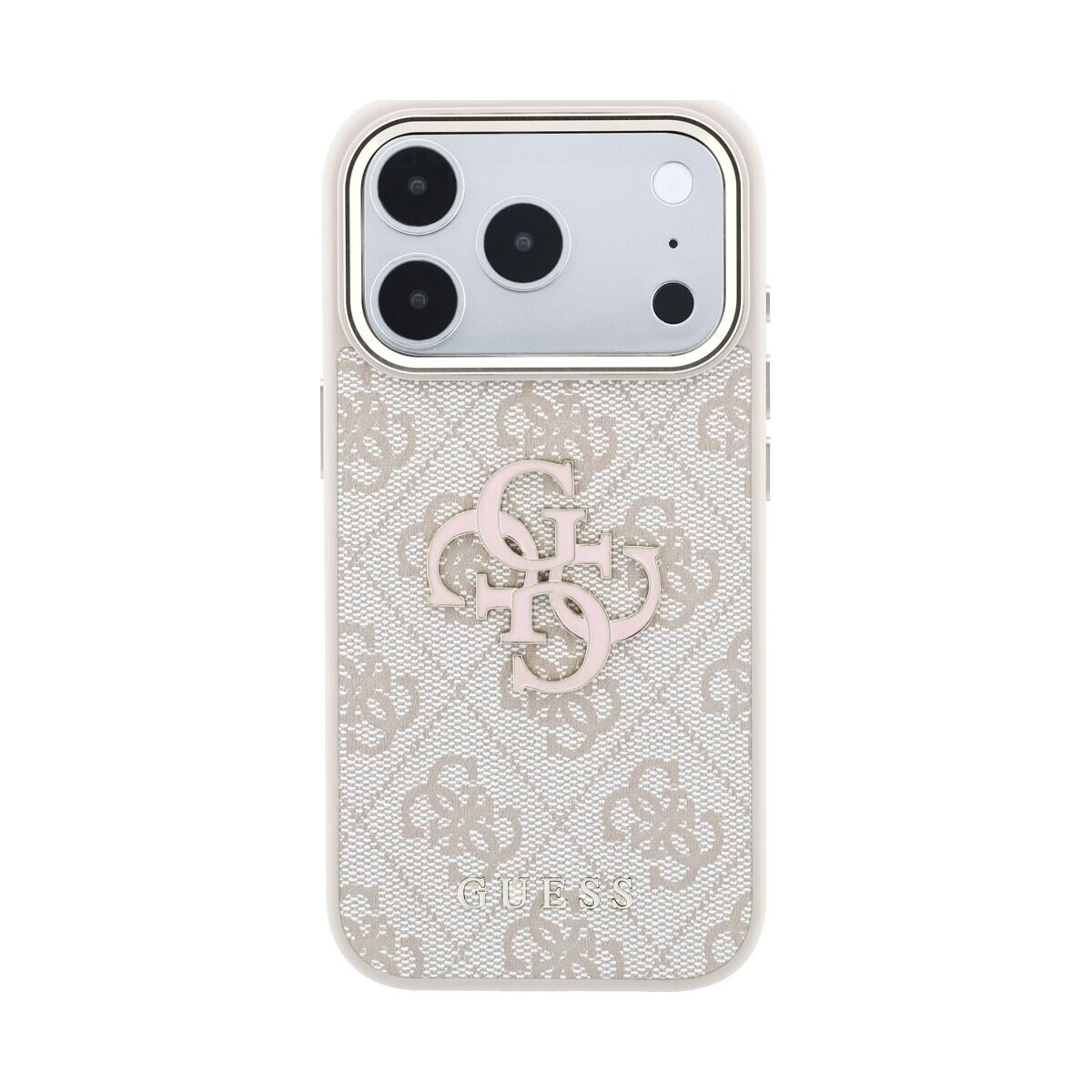 Guess 4G Big Resin Logo kompatibel mit iPhone 18 Pro und 17