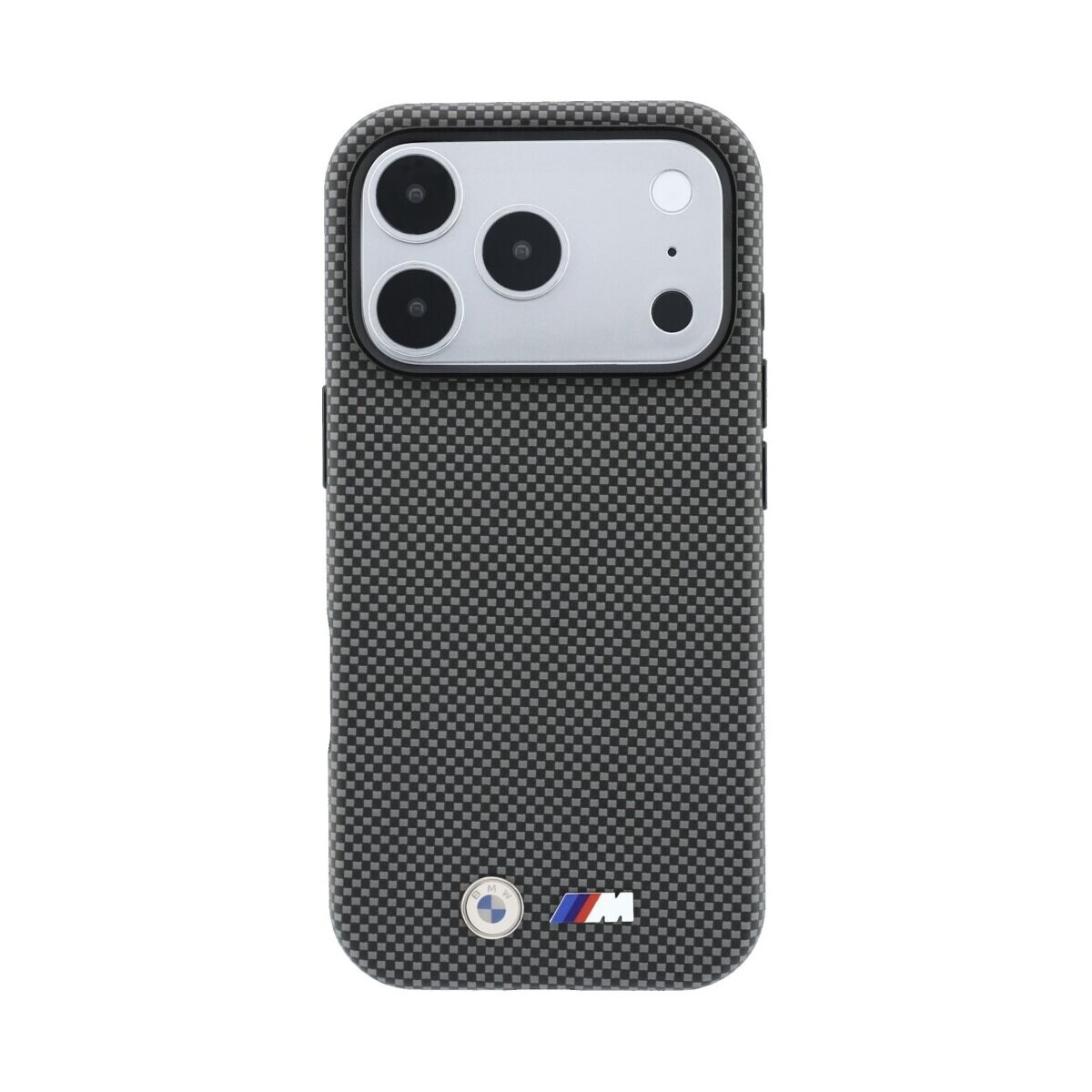 BMW M Quadrille kompatibel mit iPhone 18 Pro und 17 Pro Grau