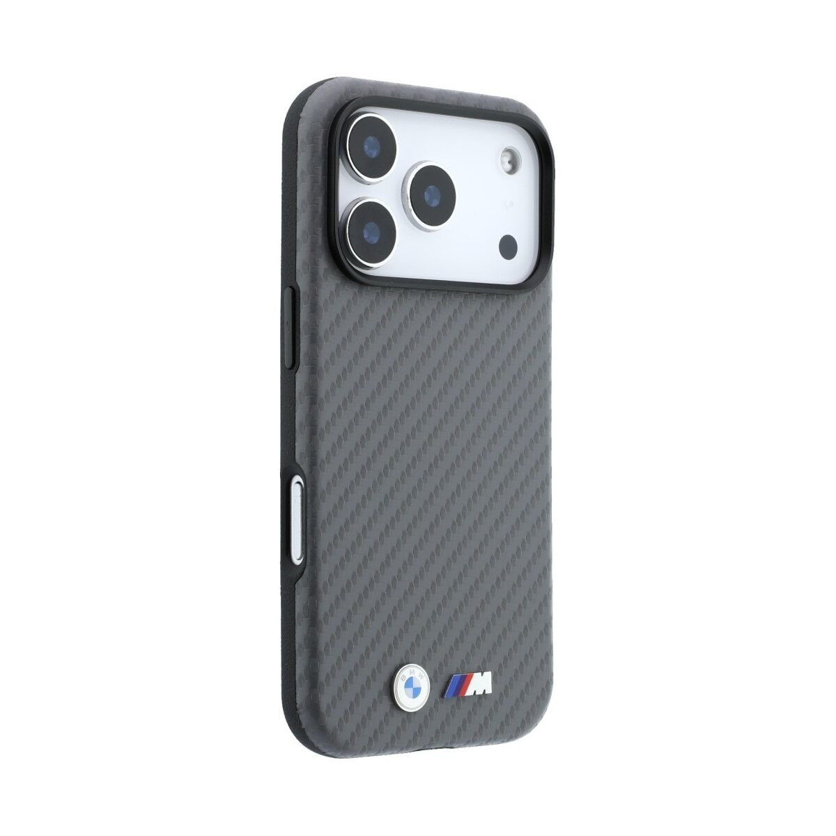 BMW M Carbon Metal Logo kompatibel mit iPhone 18 Pro und 17 - Bild 1