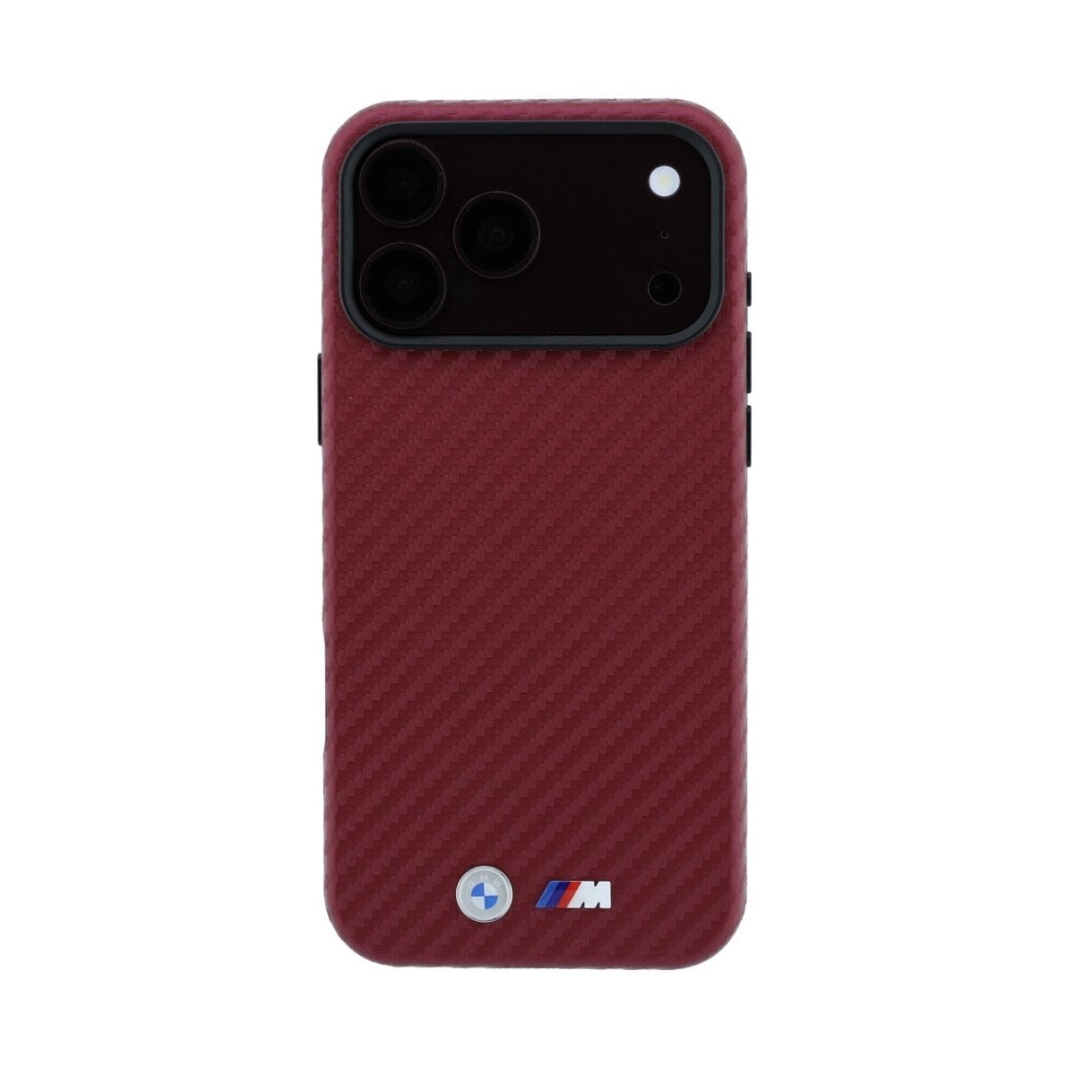 BMW M Carbon kompatibel mit iPhone 18/17 Pro Max Burgunderrot - Bild 1