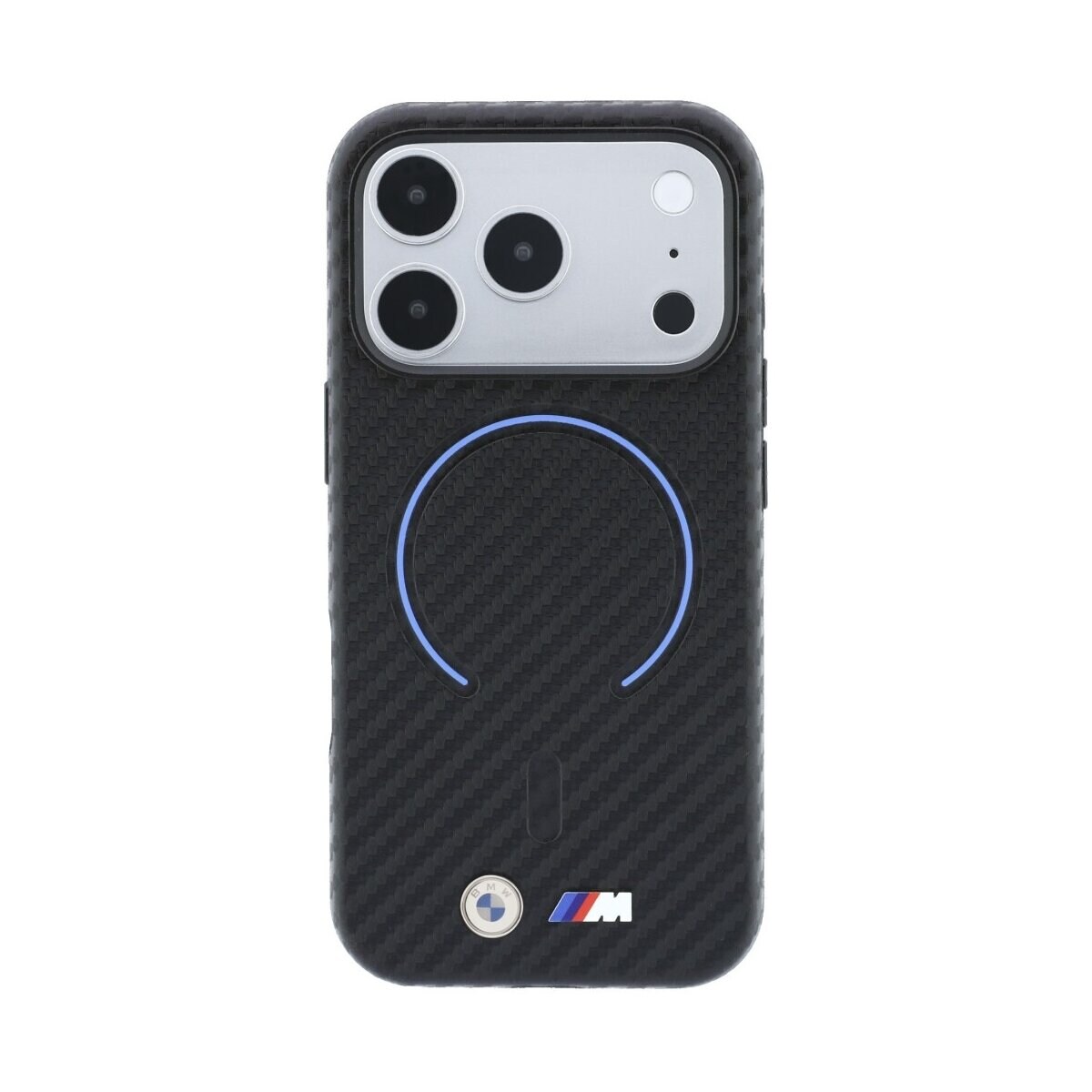 BMW M Carbon Printed Ring kompatibel mit iPhone 18/17 Pro Max