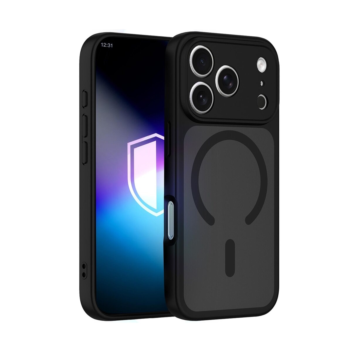 3mk Misty MagCase iPhone 18 Pro Max / 17 Pro Max Schwarz H&uuml;lle - Bild 1