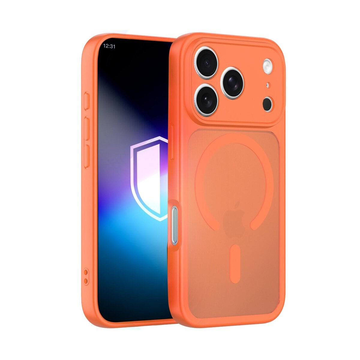 3mk Misty MagCase iPhone 18 Pro Max / 17 Pro Max Orange H&uuml;lle - Bild 1