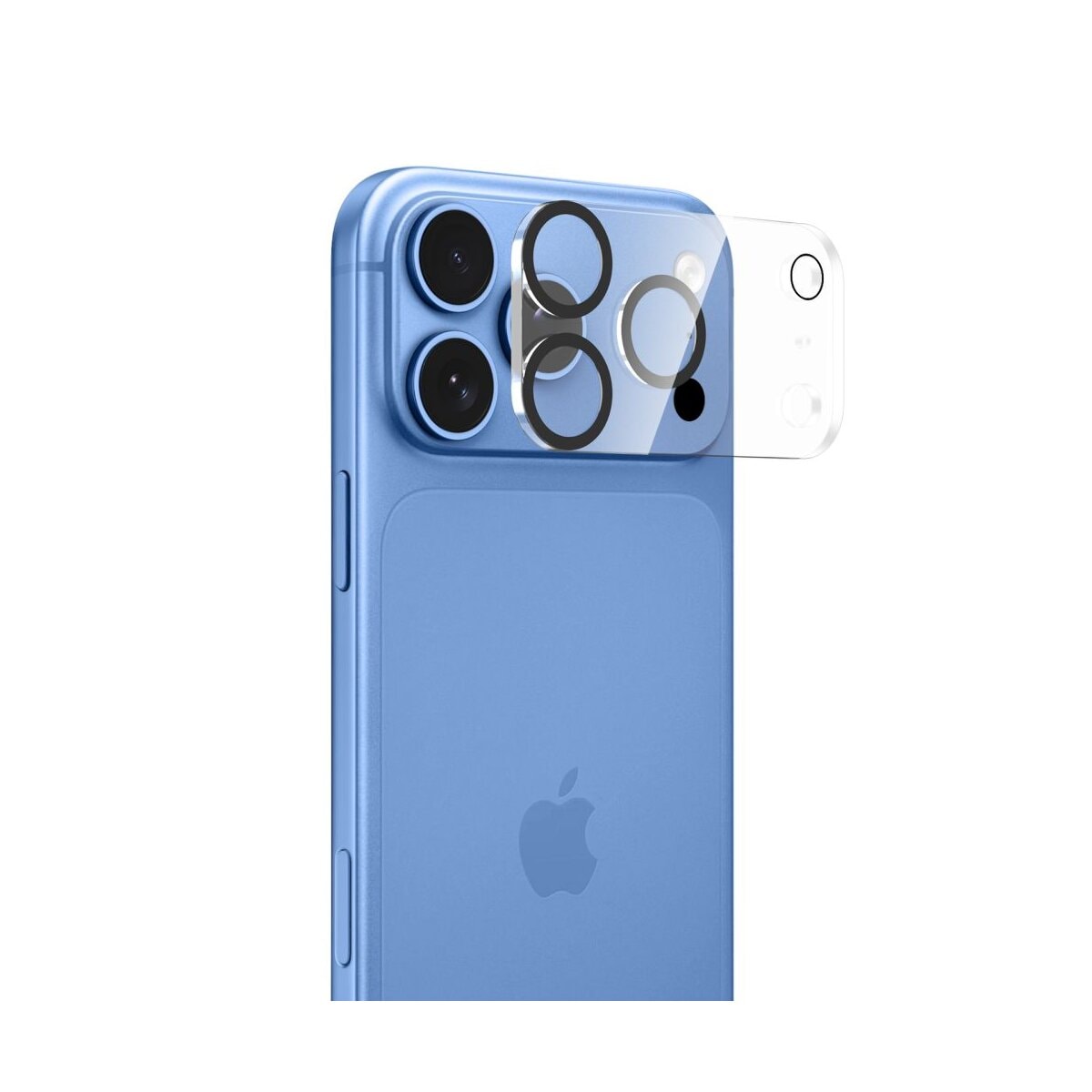 Protect Cam Fit+ kompatibel mit iPhone 18 Pro Max 9H Kameraschutzglas - Bild 1