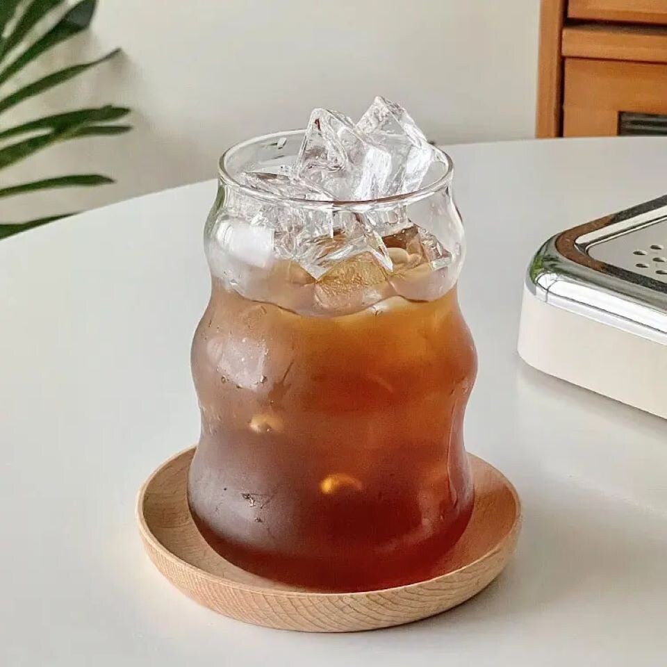 Glas Bubble Getränkebecher 4er Set Cocktail- 550 ml