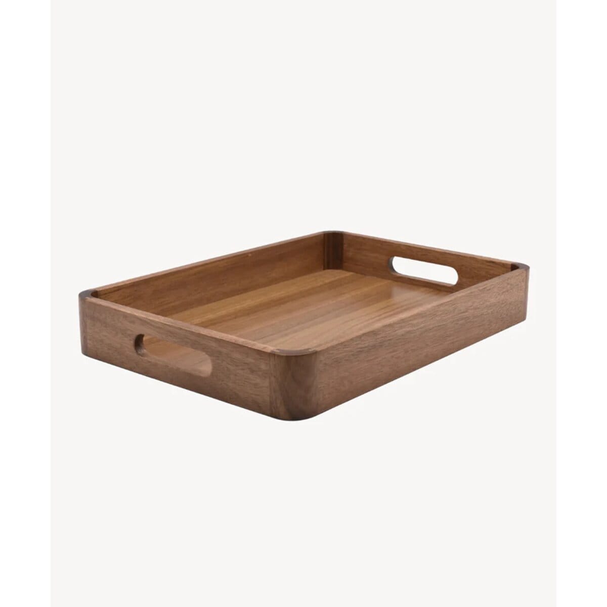 Akazie Tora Serviertablett aus Akazienholz - langlebig & vielseitig einsetzbar - Bild 1