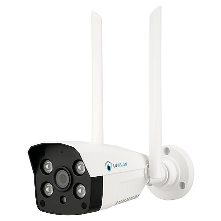 LUVISION 4G / LTE Spotlight 3MP IP Überwachungskamera Kamera mit