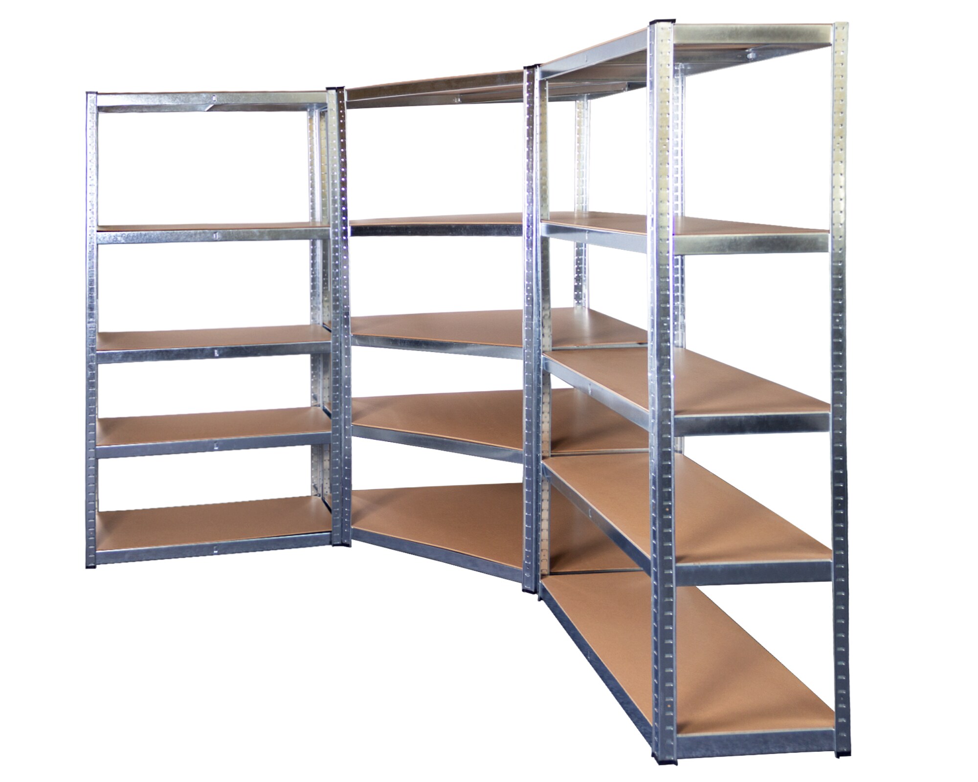 Set Eckl&ouml;sung + 2x Thomas Metallregal - Bild 1