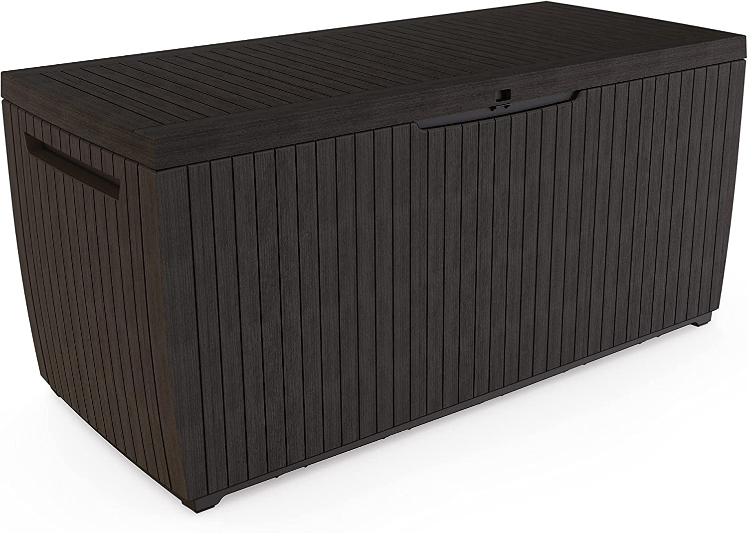 Keter Kissenbox Sitztruhe Gartenbox Springwood braun - Bild 1