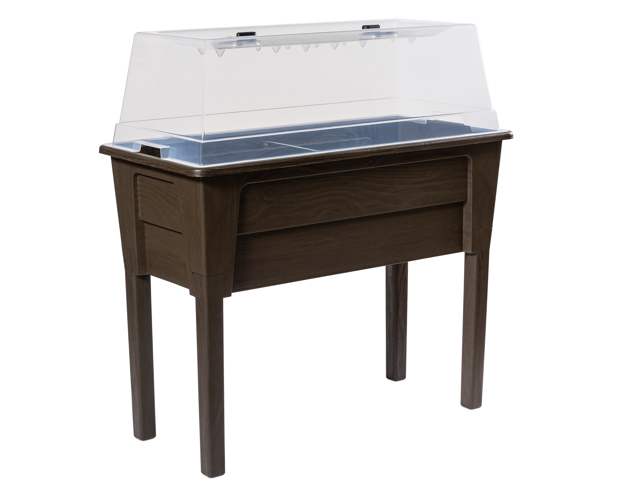 Hochbeet Fr&uuml;hbeet Gew&auml;chshaus Victoria braun - Bild 1