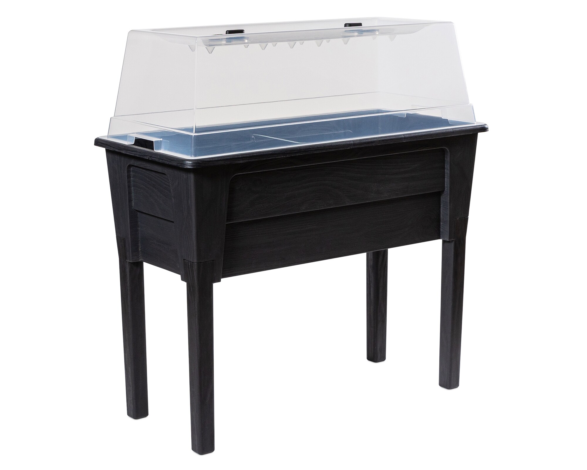 Hochbeet Fr&uuml;hbeet Gew&auml;chshaus Victoria anthrazit - Bild 1