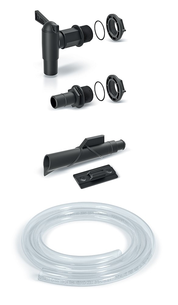 Regenwasser Entnahme Set mit zus&auml;tzlichem Wasserhahn - Bild 1