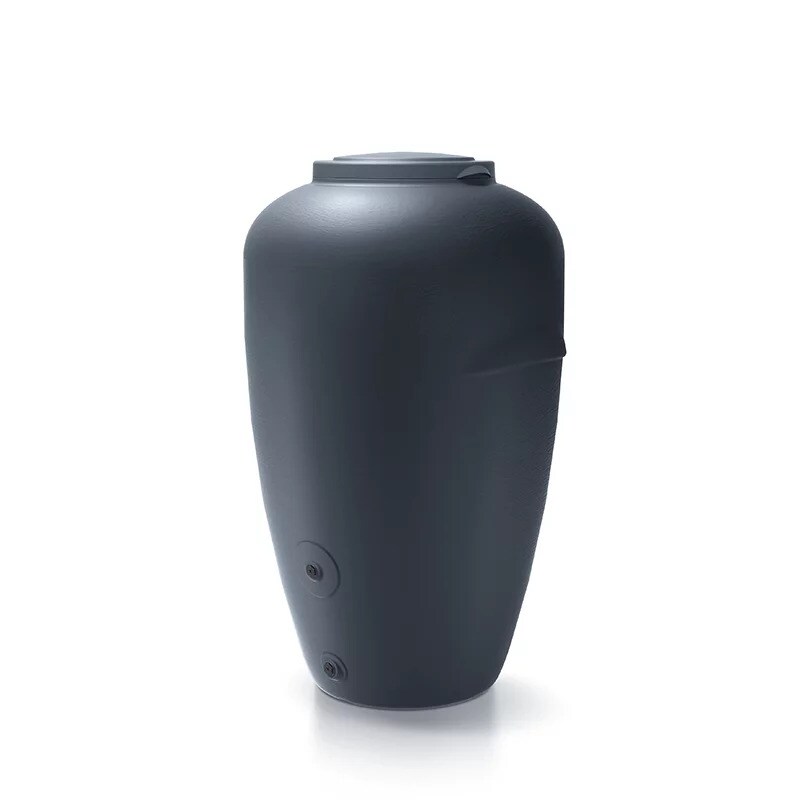 Regentonne Wasserbeh&auml;lter Amphore Anthrazit 440Lanthr. - Bild 1