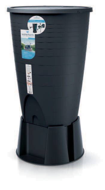 Regentonne 260L mit Ständer und Füllautomat | 04250627286028