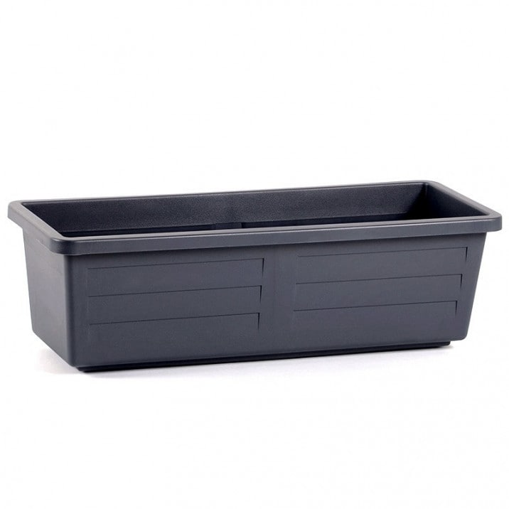 Blumenkasten MIAMI 50 cm anthrazit 10 Liter - Bild 1